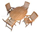 Teak Dining Set Captiva Aspen