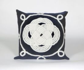 Ornamental Knot Navy