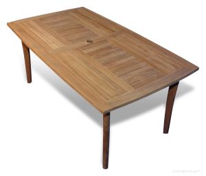 Teak Sutton Rectangular Dining Table