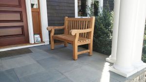 Hyde Park Teak Bench 4ft Customer Photo - Manchester - Goldenteak