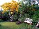 Goldenteak's Teak Bench in St. Lucia - customer photo