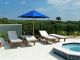 Goldenteak Teak Chaise Lounge Sun Loungers in Florida