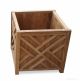 Teak Planter Chippendale 20.5 inch sq