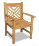 Teak Chair Chippendale  with arms