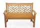 Teak Bench Chippendale 4 Ft