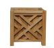 Teak Planter Chippendale 15 inch sq.