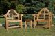 Teak Lutyens Chair Set of Two