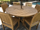 Teak Round Dining Set for 8 Customer Photo Goldenteak